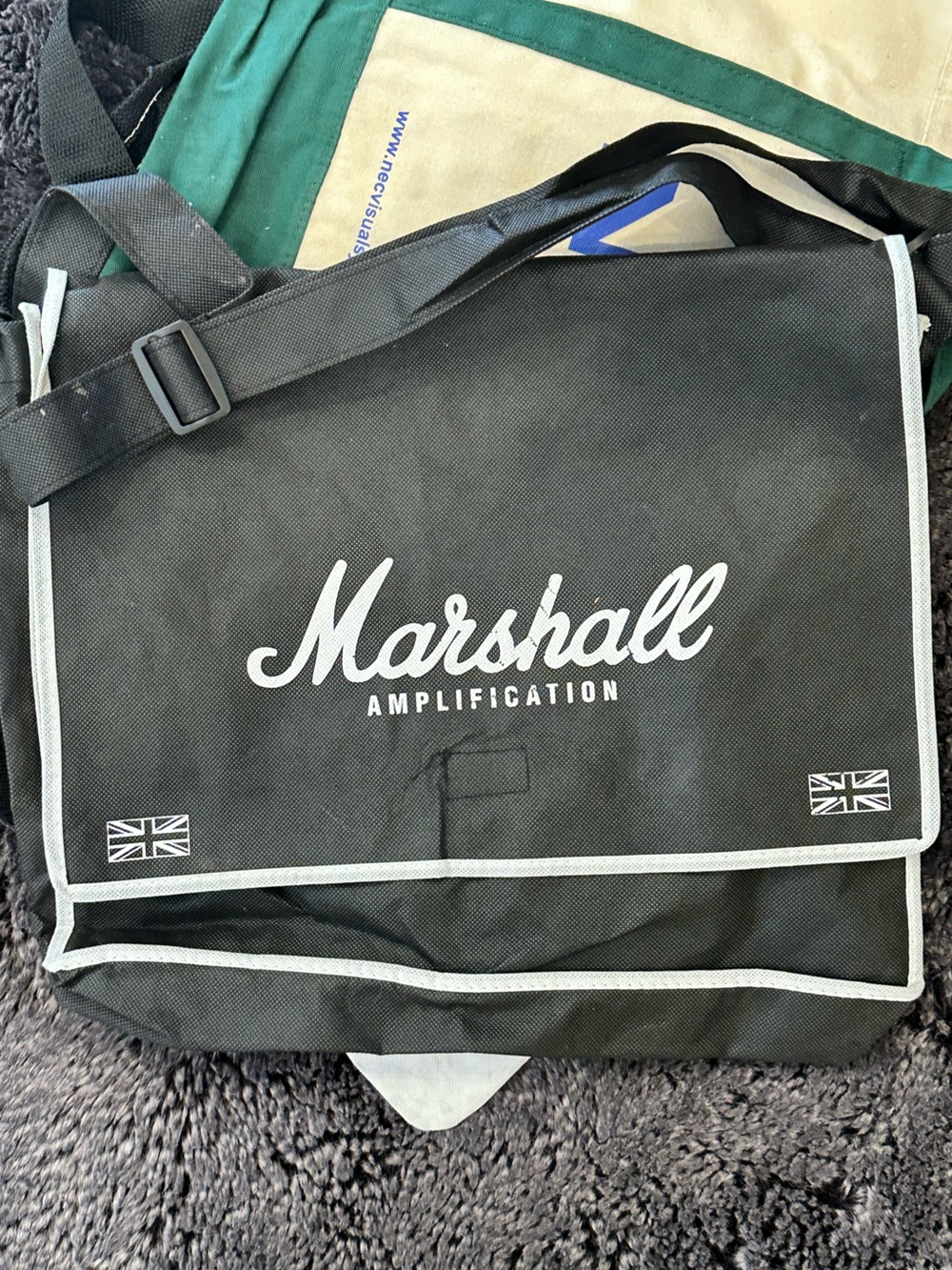 Marshall Messenger Tote Bag